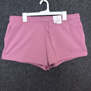 NWT Auden Womens Fleece Shorts Size XXL Athleisure